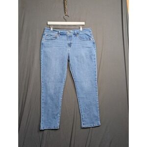 Levi's 505 Straight Leg Jeans Light Wash Boyfriend Womens Size 31